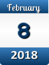 Feb 8 2018 Feb 8 2018